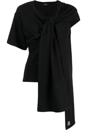 GOEN.J Blouse asymétrique à détail torsadé