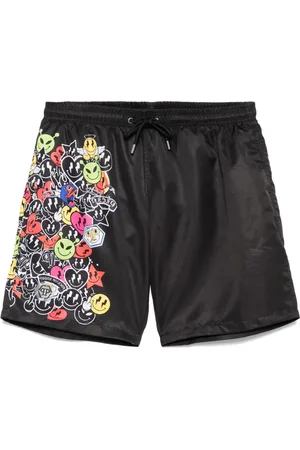 Philipp Plein Short de bain imprimé