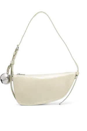 Burberry Petit sac porté épaule Shield en cuir
