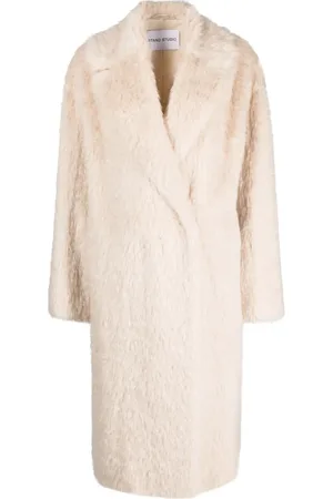Stand Studio Manteau long en fourrure artificielle