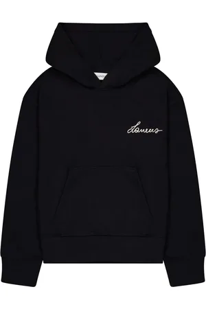 LANEUS Hoodie à logo brodé