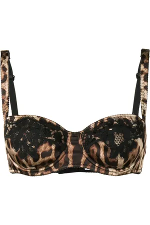 Dolce & Gabbana Soutien-gorge à motif léopard