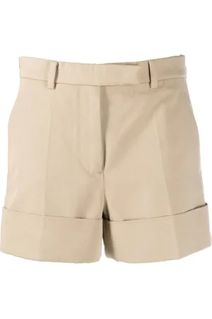 Thom Browne Short en coton à languette signature