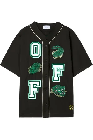 OFF-WHITE Chemise Croco