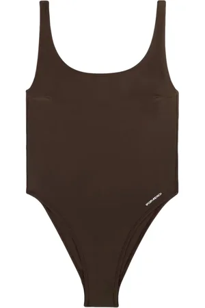 Sporty & Rich Maillot de bain Carla à logo imprimé