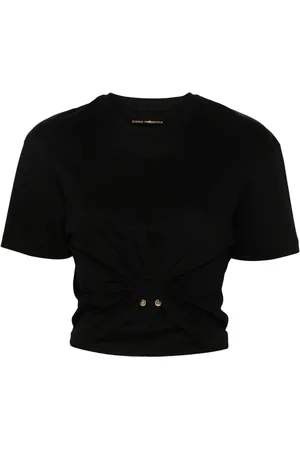 Paco rabanne T-shirt à ornements métalliques