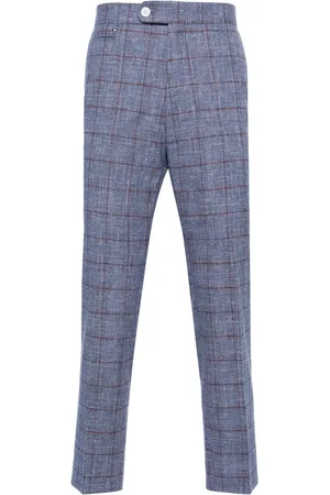HUGO BOSS Pantalon de costume à carreaux