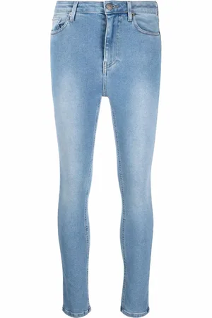 Twin-Set Jean à patch logo