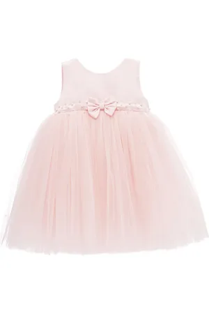 Tulleen Robe en tulle à détail de nœud