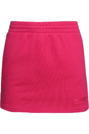 Vetements Minijupe à logo brodé