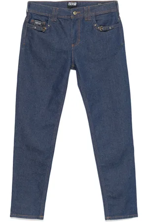 VERSACE Jean skinny à détail de boucle