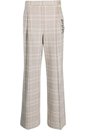 Twin-Set Pantalon de tailleur à carreaux