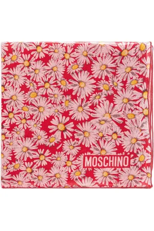Moschino Foulard à fleurs imprimées