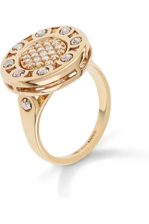 Officina Bernardi Bague Sequence en 18ct pavée de diamants