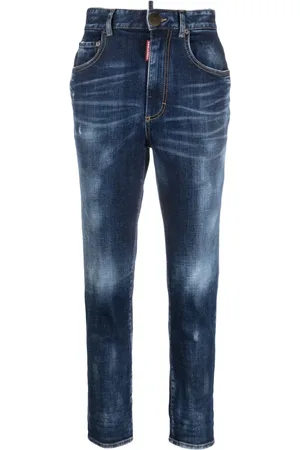 Dsquared2 Jean court à taille haute