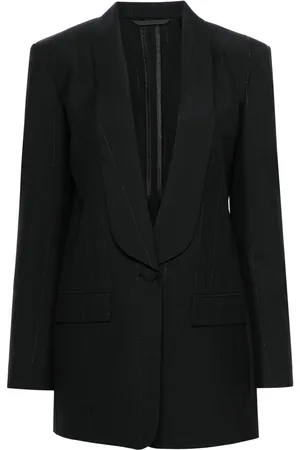 Givenchy Blazer à rayures métallisées