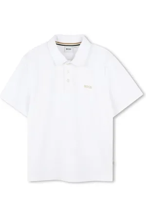 HUGO BOSS Polo en coton à logo brodé