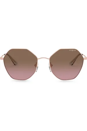vogue Lunettes de soleil à monture hexagonale