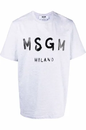 Msgm T-shirt à logo imprimé