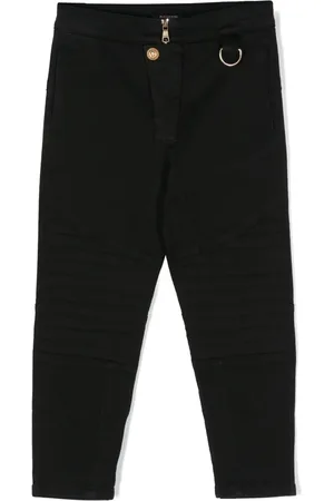 Balmain Jean cigarette à détails de coutures