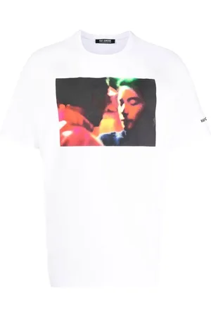 RAF SIMONS X Wing Shya t-shirt à imprimé photographique