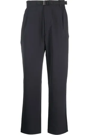 GOLDWIN Pantalon droit à taille ceinturée