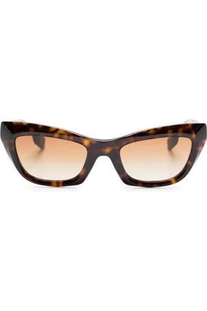 Burberry Lunettes de soleil à plaque logo