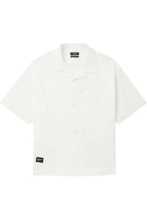 FIVE CM Chemise en coton à motif géométrique