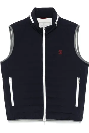 Brunello Cucinelli Gilet à design matelassé