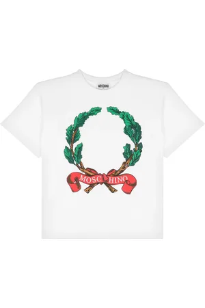Moschino T-shirt en coton à logo imprimé
