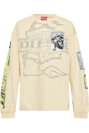Diesel T-shirt T-Boxt-ls-Slits-R5