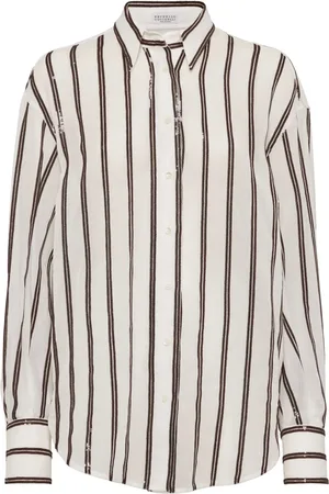 Brunello Cucinelli Chemise à sequins