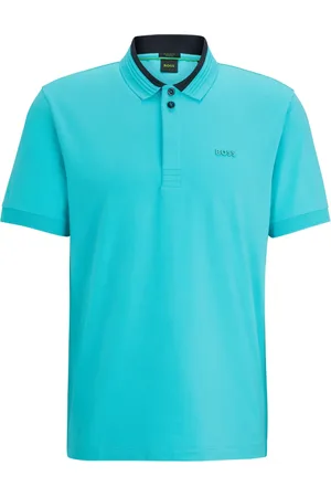 HUGO BOSS Polo à logo emé