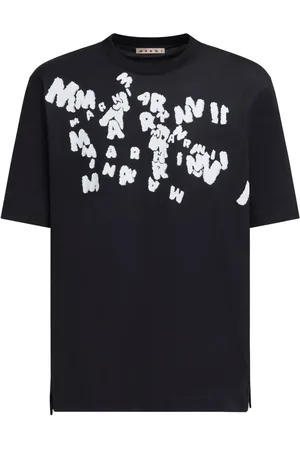 Marni T-shirt à logo imprimé