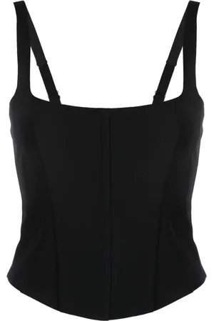Patrizia Pepe Haut bustier à détail de mouche