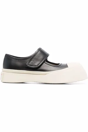Marni Baskets Mary Jane en cuir