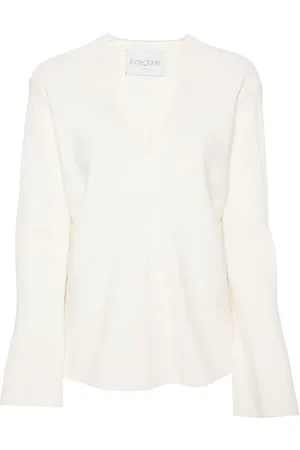FORTE FORTE Blouse en crêpe à manches longues