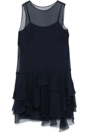 Alberta Ferretti Robe courte à volants
