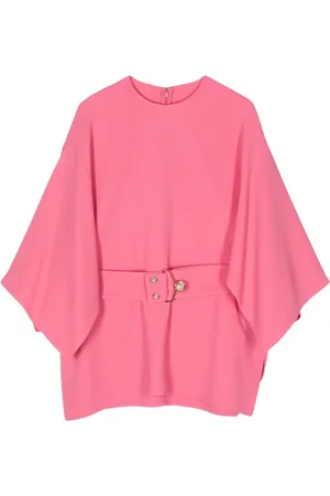 Elie saab Blouse Cady à taille ceinturée