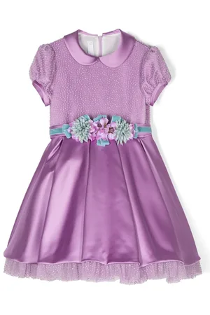 COLORICHIARI Robe à ceinture fleurie