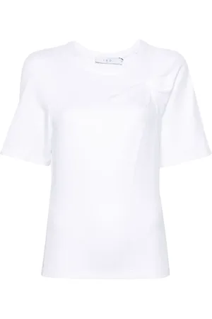 IRO T-shirt à détails de plis