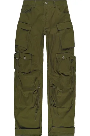 The Attico Pantalon cargo évasé