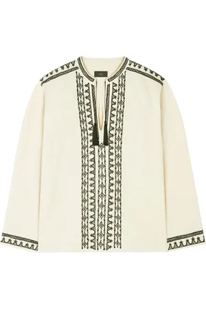Alanui Chemise à détail de pompon