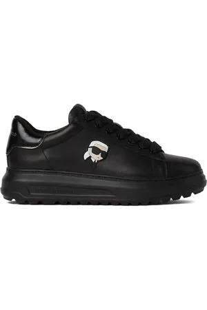 Karl Lagerfeld Baskets Ikon NFT Kapri en cuir