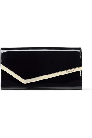 Jimmy Choo Pochette Emmie en cuir verni