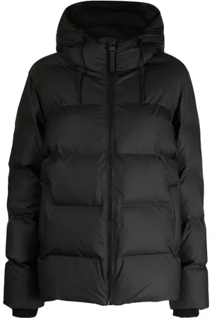 Rains Veste Alta à design matelassé