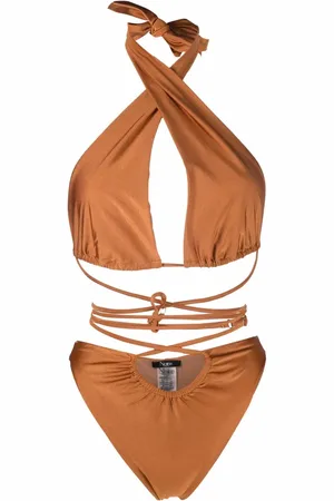 Noire Swimwear Maillot de bain à dos-nu