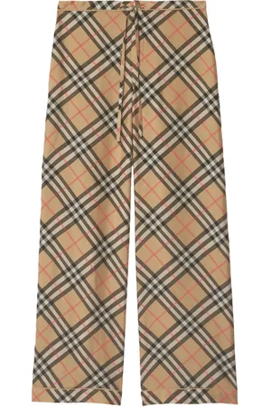 Burberry Pantalon de pyjama Nova Check en soie
