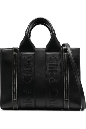 Chloé Petit sac cabas Small Boisé en cuir