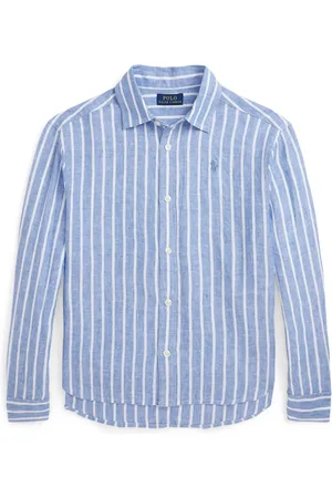 Ralph Lauren Chemise rayée à logo brodé